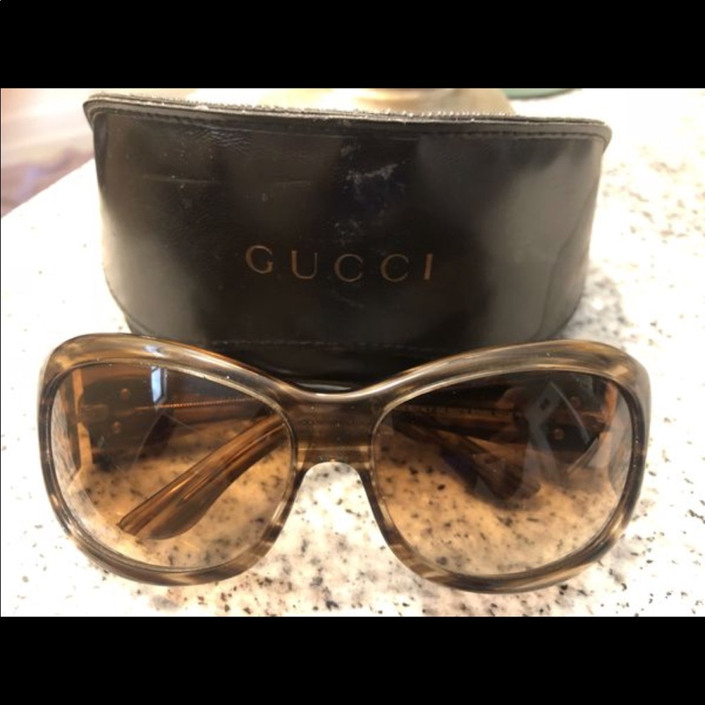 Gucci sparkly sunglasses